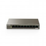 Комутатор TENDA TEF1109P-8-63W (1xFE+8xFE PoE, 58Вт max)