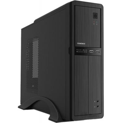 Корпус GAMEMAX ST-609 ; DeskTop, Micro - ATX, Mini - ITX, с блоком питания, 300 Вт, 2 x Audio (микрофон, наушники), 2 x USB 2.0