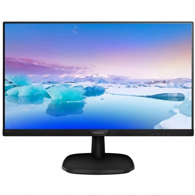 Монітор Philips 273V7QJAB/00 ; 27', IPS, 1920 х 1080, 16:9, 3.5 mm Mini-Jack, DisplayPort, HDMI, VGA, аудио вход (line-in), 2 х 2 Вт, 100х100 мм, 5мс 