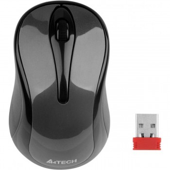 Миша A4Tech G3-280A серая USB Wireless лазерный