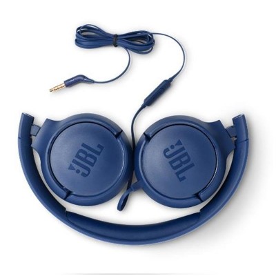 Наушники JBL T500 Синий (JBLT500BLU)