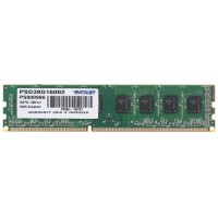 Пам'ять DDR3 8GB 1600 MHz Patriot (PSD38G16002) 1600 MHz, PC3-12800, CL11, 1.5V, 1 планка