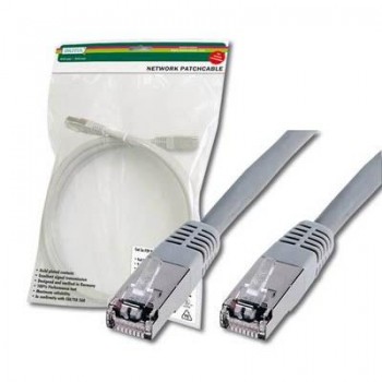 Патч-корд UTP 5e  3m DIGITUS cat.5e, UTP, 3м, AWG 26/ 7,  сірого кольору