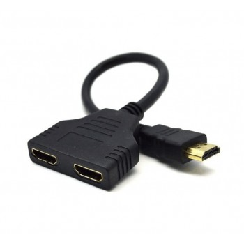 Разветвитель Cablexpert (DSP-2PH4-04) HDMI-2xHDMI, Black ПОЧЕРГОВЕ ВИКОРИСТАННЯ !!!!