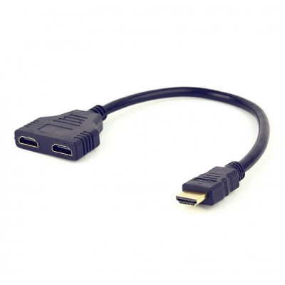 Разветвитель Cablexpert (DSP-2PH4-04) HDMI-2xHDMI, Black