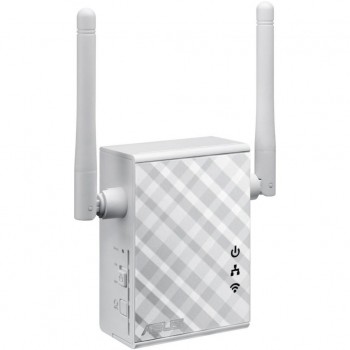 Wi Fi підсилювач ASUS RP-N12 (90IG01X0-BO2100)  2.4 ГГц Шифрование: 64-бит WEP, 128-бит WEP, WPA2-PSK, WPA-PSK, Поддержка WPS Порты: 1 x RJ45 10/100 Base