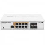 Комутатор Mikrotik CRS112-8P-4S-IN