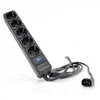 Фільтр живлення 3м Merlion 5 розеток, 3м, UPS (UPS B530)