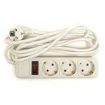 Фільтр живлення 3м Power Plant 3 м, 3 розетки, евростандарт (JY-1054/3) (PPSA10M30S3)