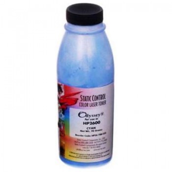 Тонер Canon  HP CLJ 2600/2605/1600 LBP 5000/5100 Cyan Static Control (TRHP26-100B-COS) TRHP26100BCOS