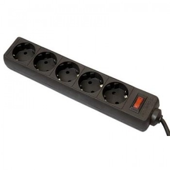 Фільтр живлення 1,8м Defender ES 5 роз. black (99484)