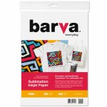 Фотобумага BARVA A4 Everyday Sublimation 100 г, 20л (IP-TSE100-326)