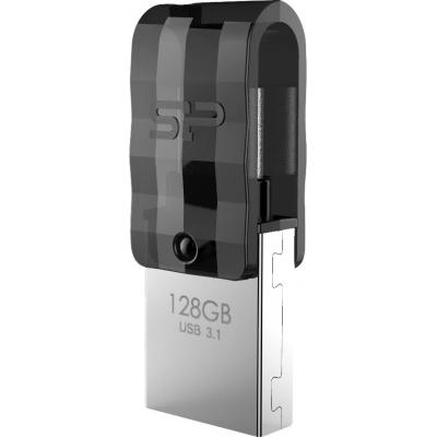 USB флеш 128GB C31 Silver USB 3.1/Type C Silicon Power (SP128GBUC3C31V1K)