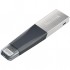 USB флеш 256GB iXpand Mini USB 3.0 /Lightning SANDISK (SDIX40N-256G-GN6NE)