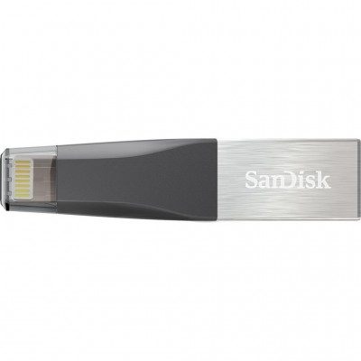 USB флеш 256GB iXpand Mini USB 3.0 /Lightning SANDISK (SDIX40N-256G-GN6NE)