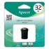 USB флеш 32GB  Apacer AH116 Black 2.0 (AP32GAH116B-1) AP32GAH116B1