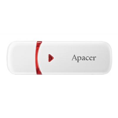 USB флеш 64GB  Apacer AH333 white 2.0 (AP64GAH333W-1) AP64GAH333W1
