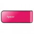 USB флеш 64GB  Apacer AH334 pink 2.0 (AP64GAH334P-1) AP64GAH334P1