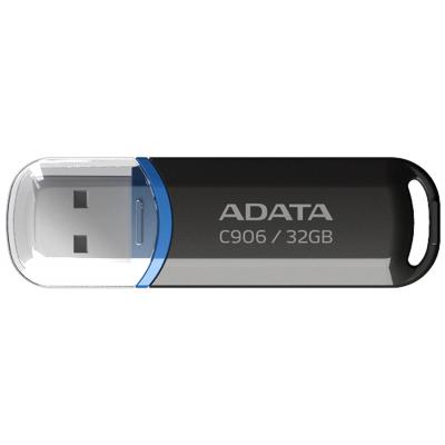 USB флеш ADATA 32GB 2.0 C906 Black (AC906-32G-RBK)