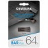 USB флеш SAMSUNG Bar Plus 64 Gb USB 3.1 Черный (MUF-64BE4/APC)