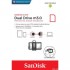 USB флеш SANDISK USB Ultra Dual 64 Gb, (SDDD3-064G-G46)