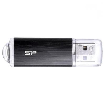 USB флеш SILICON POWER 32Gb Ultima U02 black (SP032GBUF2U02V1K)