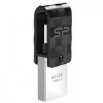 USB флеш Накопичувач Silicon Power 64GB 3.1 / Type-C Mobile C31 (SP064GBUC3C31V1K)