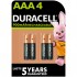 Аккумулятор AAA DURACELL HR03 (AAA) 900mAh уп. 4шт. (5005015)