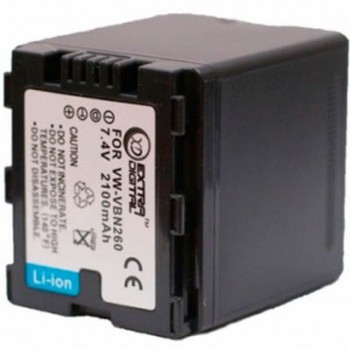 Аккумулятор Panasonic  к фото/видео EXTRADIGITAL VW-VBN260 (DV00DV1362) DV00DV1362