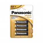 Батарейка AA Panasonic LR06 Alkaline Power 4шт на блистере, цена за 1 батарейку