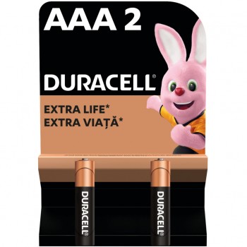 Батарейка AAA Duracell LR03 MN2400 1x2 шт.