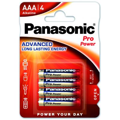 Батарейка AAA Panasonic LR03 Pro Power 1x4 шт.