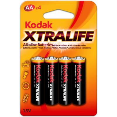 Батарейка Kodak  LR06 KODAK XtraLife Alkaline * 4 (30952027) 30952027, цена за 1 батарейку