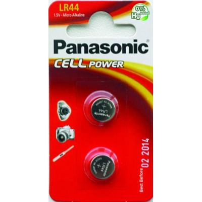 Батарейка Panasonic  LR44 BLI 2 LR44EL/2B