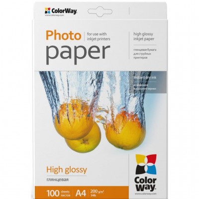 Бумага A4  ColorWay (PG200100)  PG200100A4