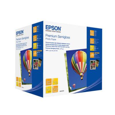 бумага Epson 10x15 250g  Premium Semiglossy Photo Paper, 500л.