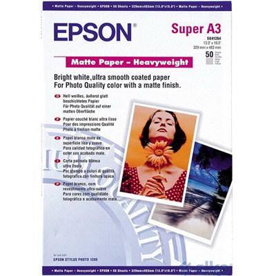 бумага Epson A3+ 167g Matte Paper-Heavyweight, 50л.