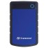 Жорсткий диск 2TB  Transcend (TS2TSJ25H3B) USB 3.0, StoreJet 25 H3, гума, синий TS2TSJ25H3B  36 мес.