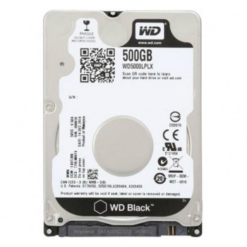 Жесткий Диск 2.5"  500Gb Western Digital (WD5000LPLX) 7200 об/мин, 32 MB