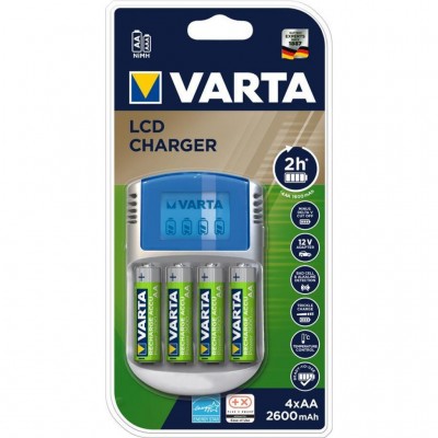 Зарядное устройство Varta LCD CHARGER 57070 NI-MH