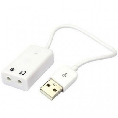 Звук. Плата USB Dynamode (USB-SOUND7-WHITE)