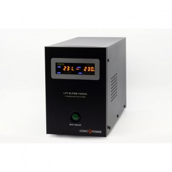 ДБЖ Logicpower  LogicPower LPY- B - PSW-1500VA+, 10А/15А, 24V (4130) 4130