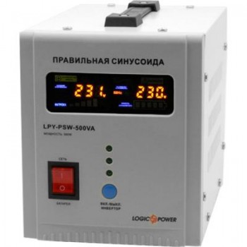 ДБЖ Logicpower LPY- PSW-500VA+ (4152) правильна синусоїда