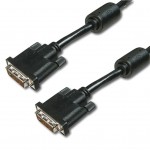 Кабель DVI-D dual link (M/M) DIGITUS 5м, Black/Черный AK320101050S