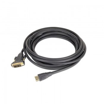 Кабель DVI-DVI  HDMI 18+1pin M, 4.5m GEMBIRD (CC-HDMI--15) HDMI , Мультимедиа, 4.5 м, золотистые коннекторы CCHDMIDVI15