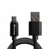 Кабель USB Micro 1,0 м Grand-X USB - Micro USB, Cu, 2.1A, Black (FM01BB)