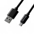 Кабель USB Micro 1,0 м Grand-X USB - Micro USB, Cu, 2.1A, Black (FM01BB)