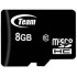 Карта пам'яті MicroSDHC(class 10)  8Gb Team+adapter