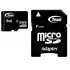 Карта пам'яті MicroSDHC(class 10)  8Gb Team+adapter