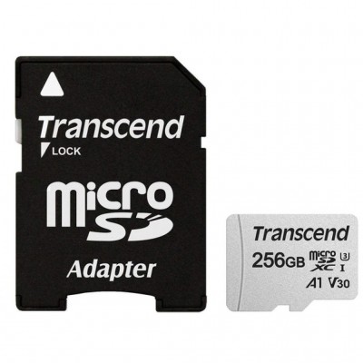 Карта пам'яті Transcend 256GB microSDXC class 10 UHS-I (TS256GUSD300S-A)